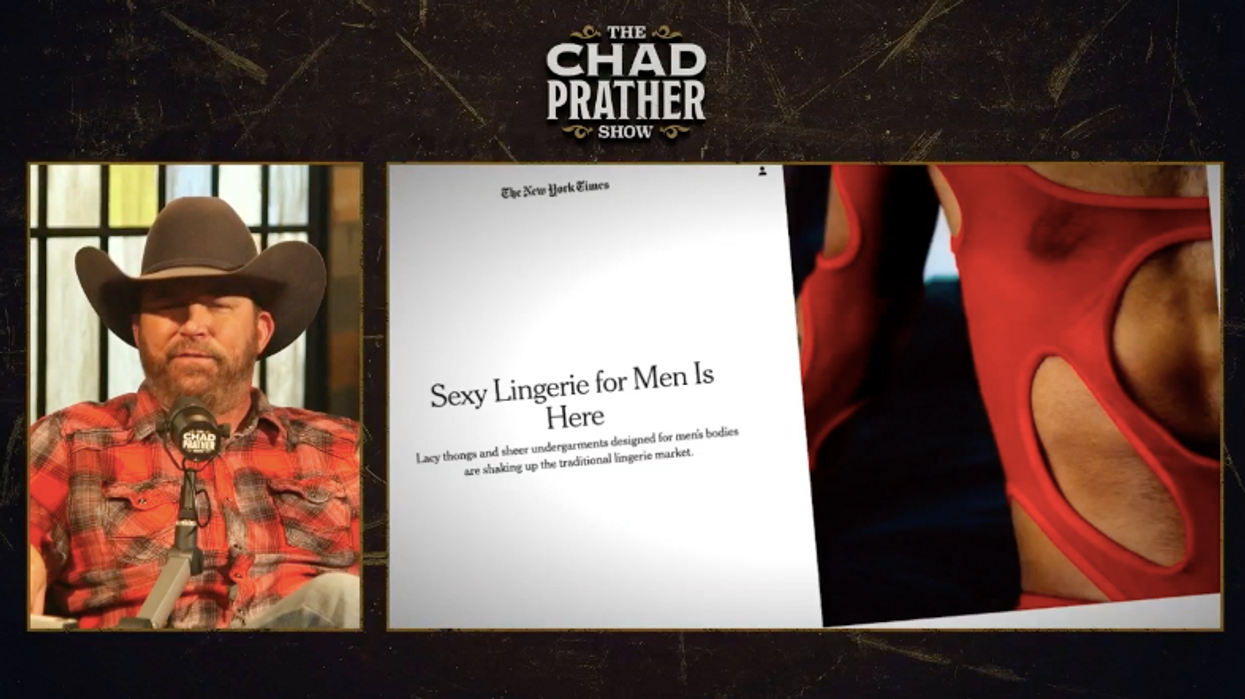 Chad Prather: Lingerie for MEN? Let's talk about it.