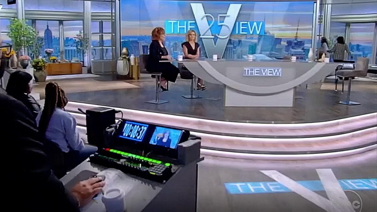 Chaos breaks out live during 'The View' as co-hosts test positive for COVID-10 mid-show — with VP Kamala Harris backstage
