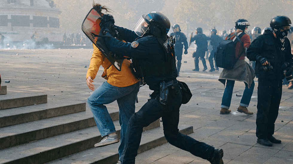 Chaotic scenes of the 'ultra-left': Insane viral moments from France riots