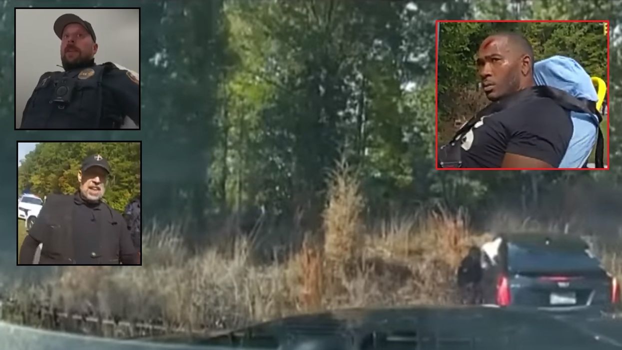 Chaplain on ride-along likely saves cop's life after suspect allegedly puts him in choke hold: 'Thank God he intervened'