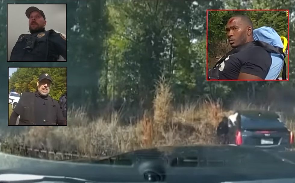 Chaplain on ride-along likely saves cop's life after suspect allegedly puts him in choke hold: 'Thank God he intervened'