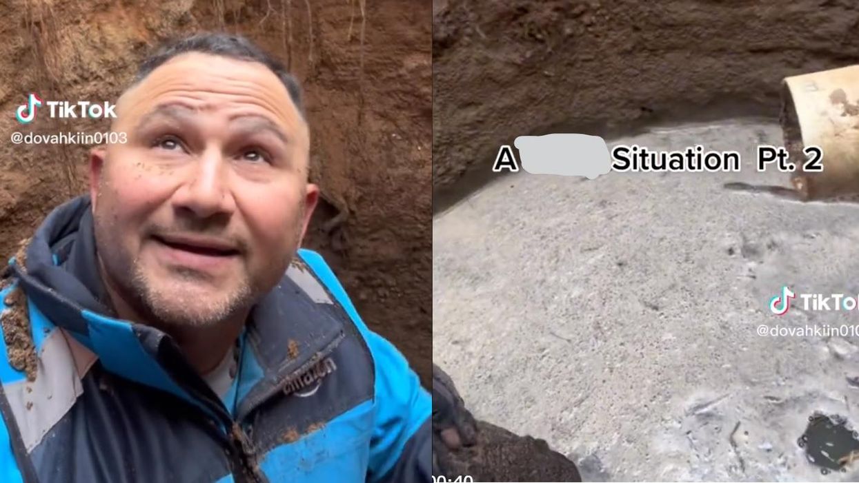 'I’m standing in knee-deep sludge, piss, and s**t': Amazon driver falls into septic tank, documents experience in series of TikTok videos