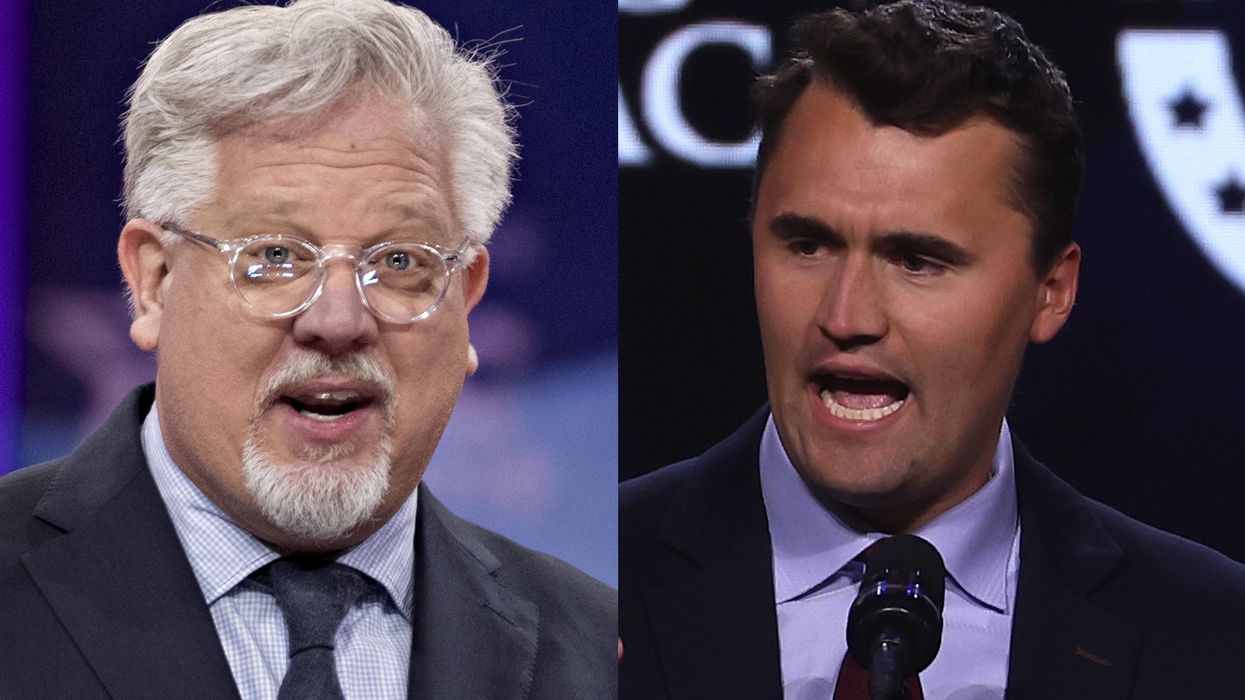Charlie Kirk pledges to Glenn Beck to seek full pardon for Blaze News investigative journalist Steve Baker, others