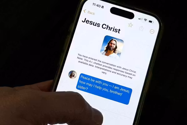 ‘Chatbot Jesus’ is a digital fake — and churches are falling for it