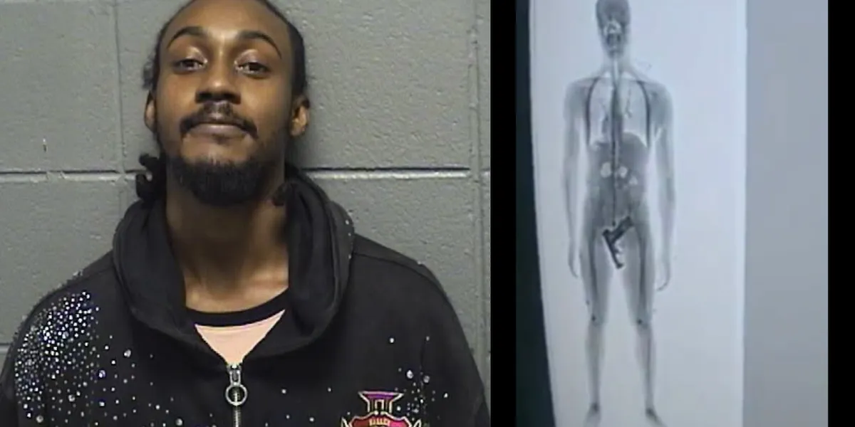 Chicago cops arrest male on minor charges — then suspect gets in major trouble after courthouse security screening