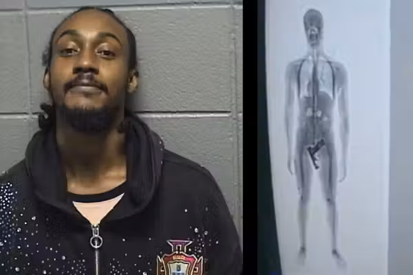 Chicago cops arrest male on minor charges — then suspect gets in major trouble after courthouse security screening