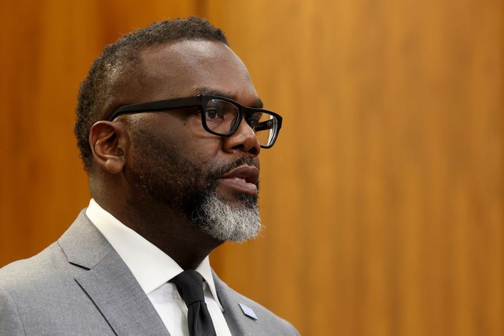 Chicago Mayor Brandon Johnson complains about having to take care of migrants