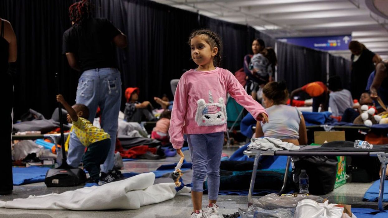 Chicago’s O’Hare airport turned into migrant shelter — growing crisis hidden from public behind black curtains