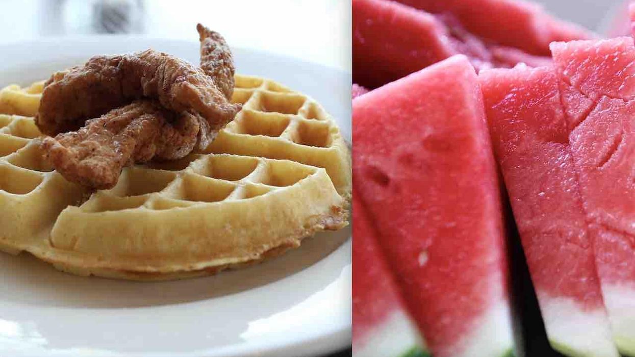 Chicken and waffles with watermelon served on first day of Black History Month to middle schoolers; local NAACP president calls out cultural 'stereotype'