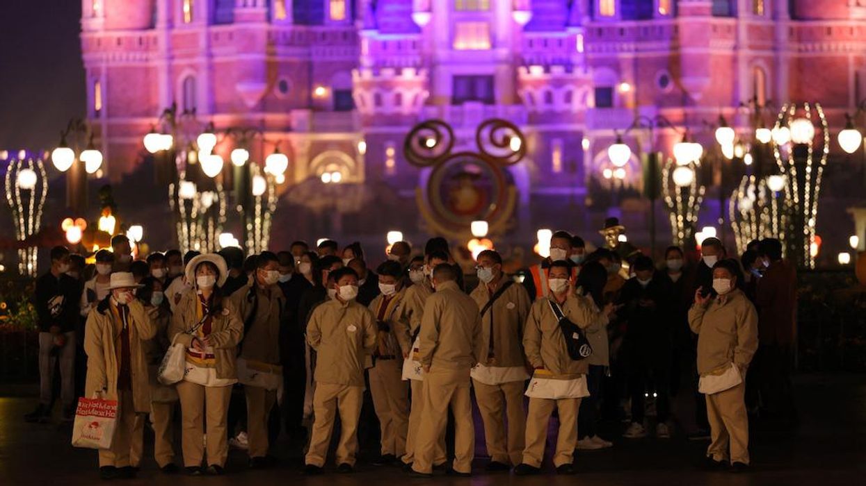 China locks more than 30K visitors inside Disneyland, forces COVID tests on everyone