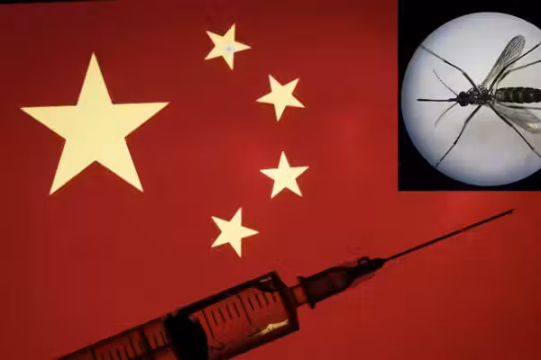 Chinese scientists have turned mosquitoes into flying vaccines — that can still bite humans