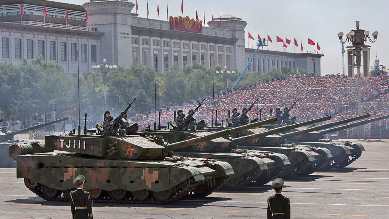 Chinese tanks