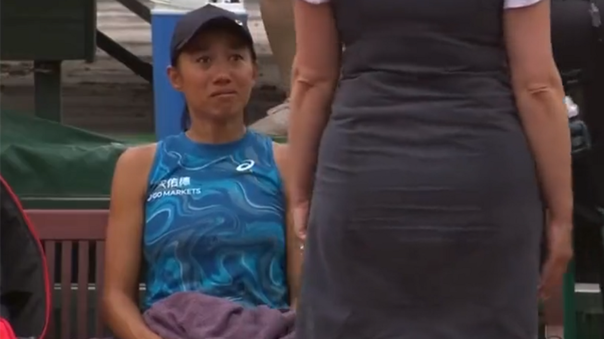 Chinese tennis player has panic attack, quits match after controversial move by opponent — officials then claim China is 'manipulating the world'