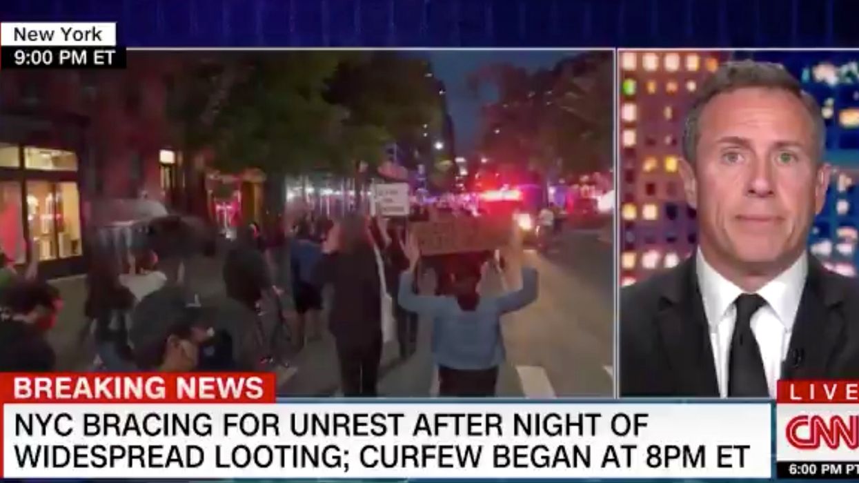 Chris Cuomo demands to know where it says protests must be 'peaceful,' gets a lesson on the Constitution
