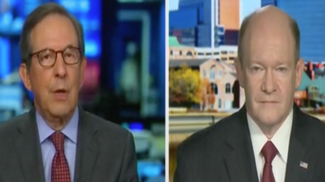 Chris Wallace asks Dem senator's thoughts on Biden's noncommittal court-packing response. Judging by his answer, it seems the lawmaker doesn't know what 'court-packing' means.