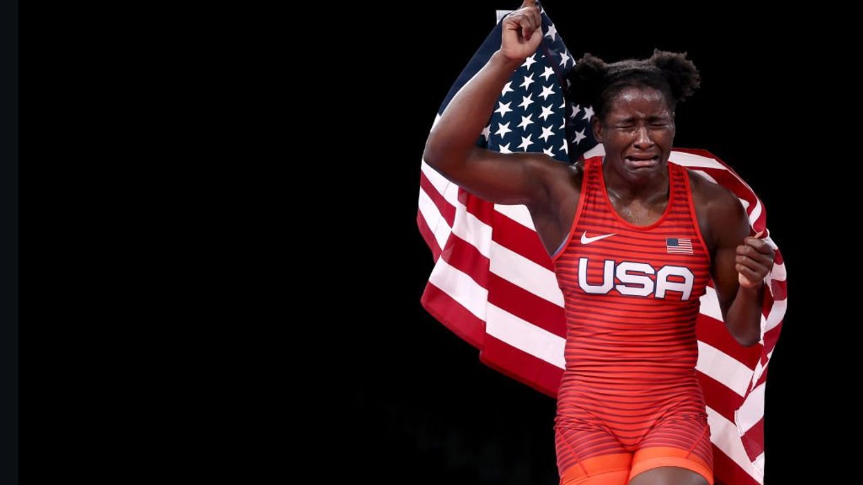 Christian Olympic champion in women's wrestling prefers to compete against women only