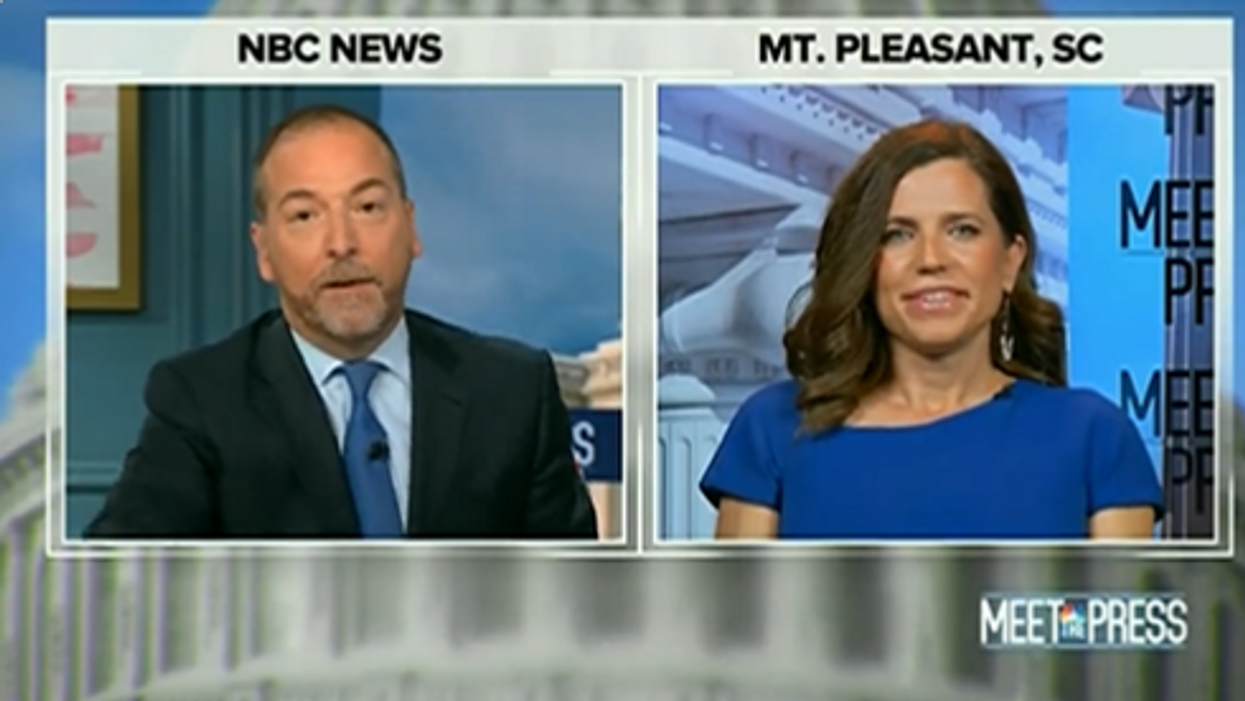 Chuck Todd asks Nancy Mace if a GOP House majority would impeach Biden — is literally WOWED by her response