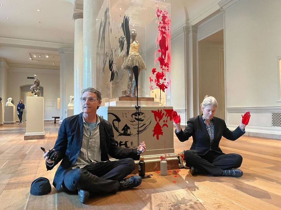 Climate extremist convicted after attack on priceless Degas art