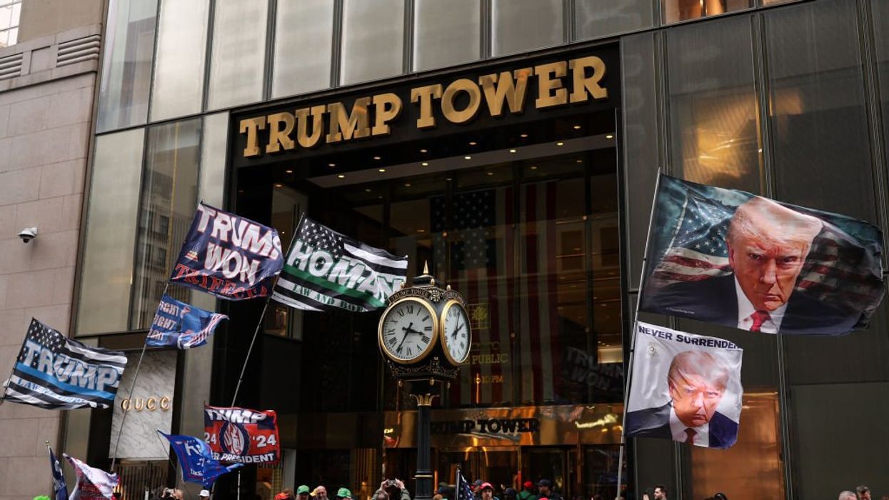 Climate extremist strikes again, this time apparently vandalizing Trump Tower