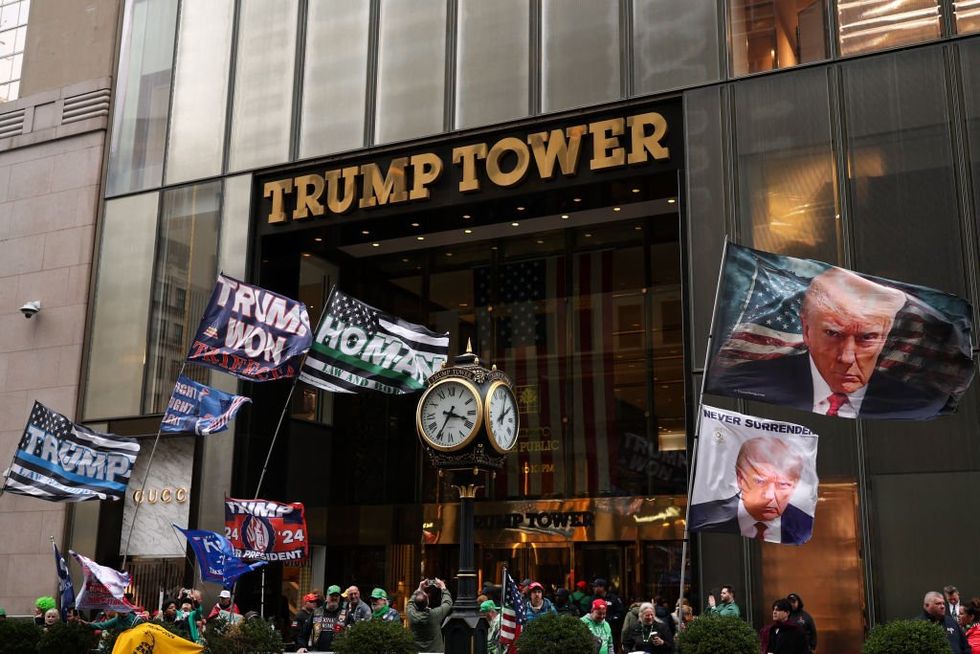 Climate extremist strikes again, this time apparently vandalizing Trump Tower