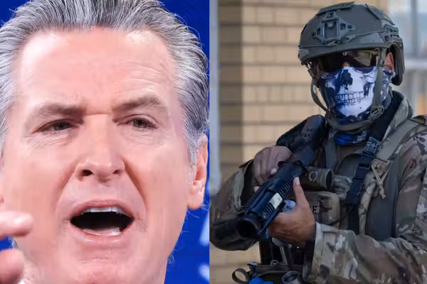 Clinton judge strikes down Newsom's edict banning masks for ICE agents