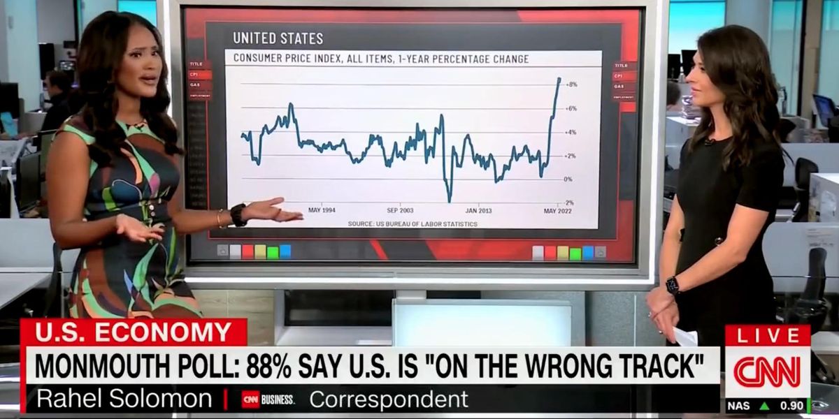CNN correspondent refuses to hide reality of sky-high inflation: 'I find myself shocked when I go to the grocery store' | Blaze Media