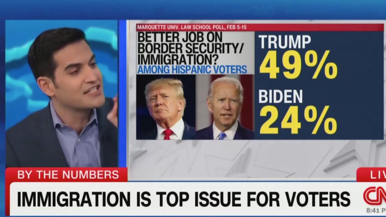 CNN expert reveals a 'tremendous change' among Hispanic voters since 2020 — and it's all bad news for Joe Biden