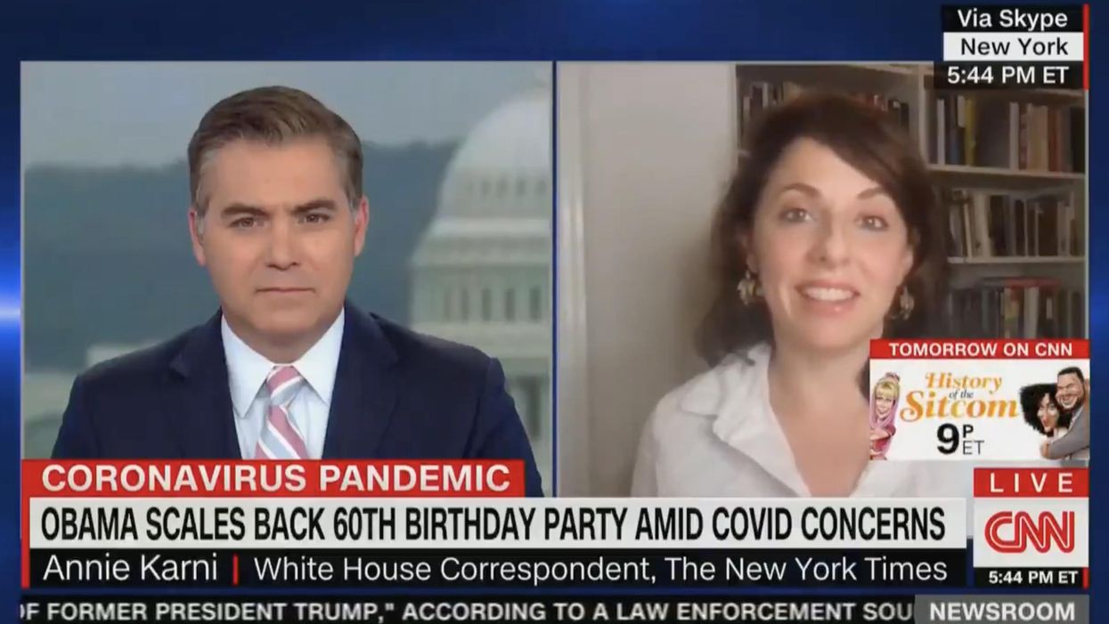 CNN guest suggests Obama's birthday party justified in spite of COVID because attendees were 'sophisticated' and 'vaccinated'