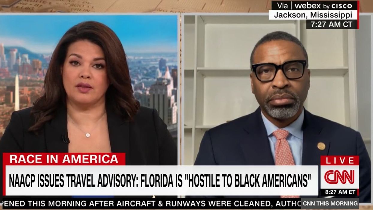 CNN host inconveniences NAACP president with facts that bust NAACP's narrative about Florida: 'Doing quite well'