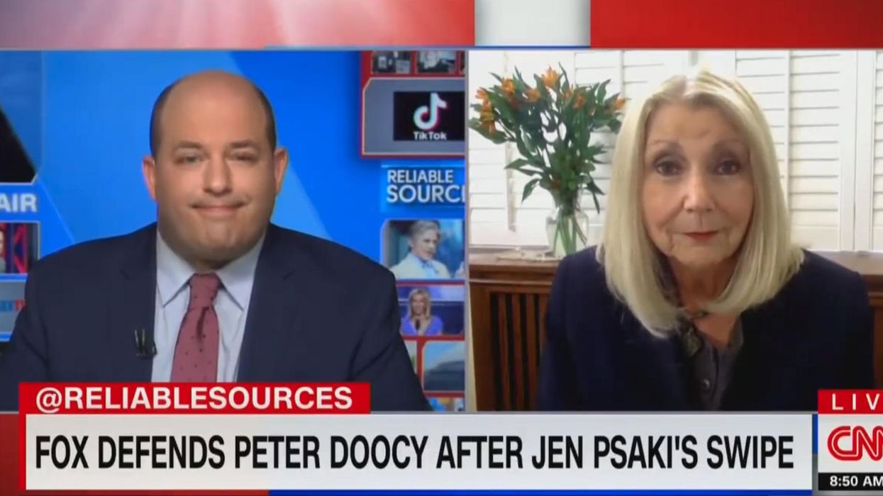 CNN host left visually shocked when guest bucks narrative on Jen Psaki's insult of Peter Doocy: 'Hmm, right'
