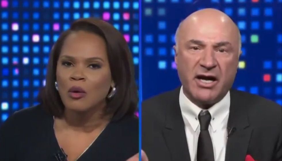 CNN host snaps when Kevin O'Leary points out why Trump civil fraud ruling is 'absolutely horrific'&colon; 'Hold on a second'