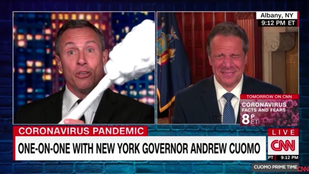 CNN let Chris Cuomo give Andrew Cuomo a propaganda platform early on during pandemic. WaPo writer points out Chris' silence now as nursing home scandal grows.