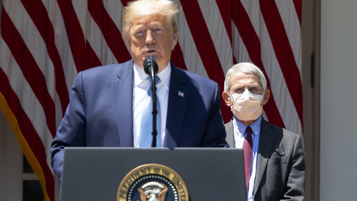 CNN made a stance against airing the president's COVID briefings, but their hero Dr. Fauci is a fan of Trump's new updates