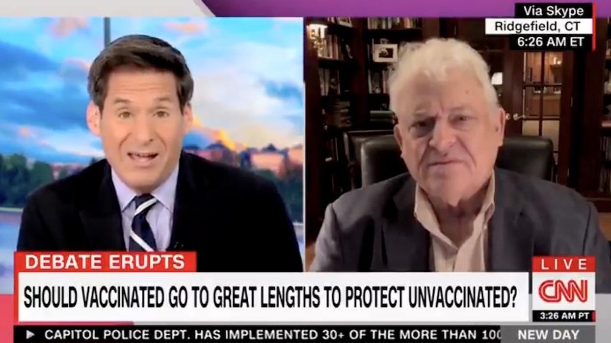 CNN medical guest and ethics 'expert' declares America must do more to punish the unvaccinated; show host approves: 'Here's the stick. Get on board.'