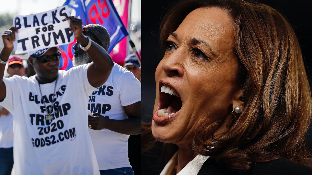 CNN pollster stunned by black voters' lack of support for Kamala Harris, especially men