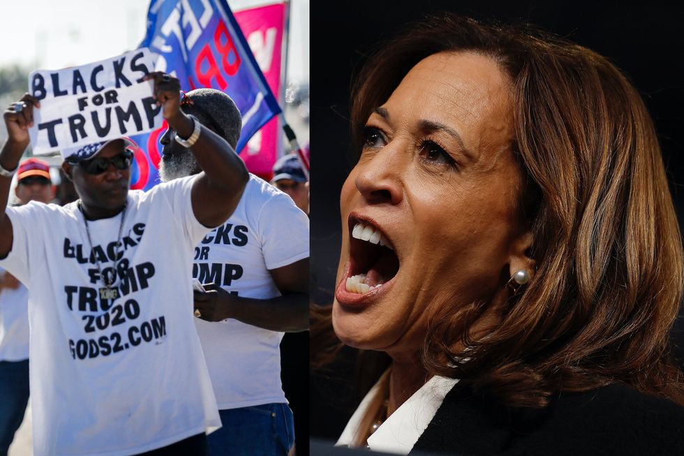 CNN pollster stunned by black voters' lack of support for Kamala Harris, especially men