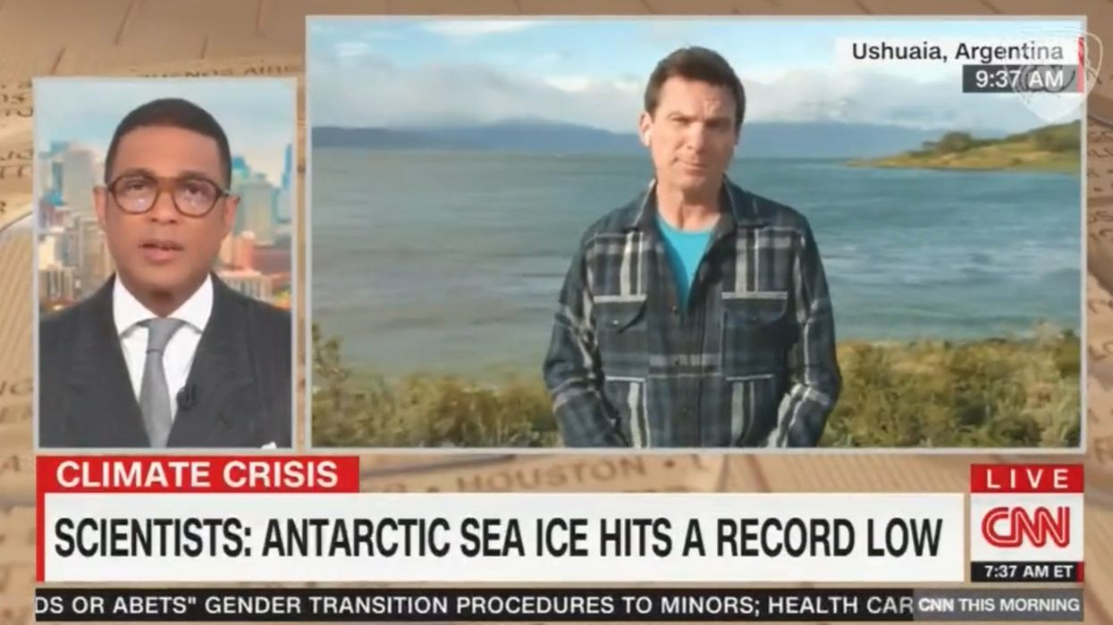 CNN's 'chief climate' reporter flies more than 6,000 miles to warn about melting ice, climate change
