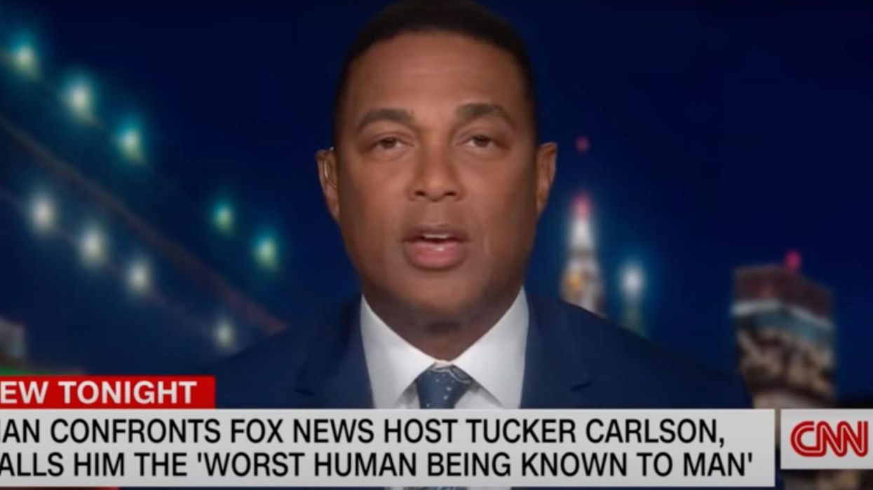 CNN's Don Lemon rips man who confronted Tucker Carlson in public: 'Your First Amendment right doesn't mean invading my personal space'