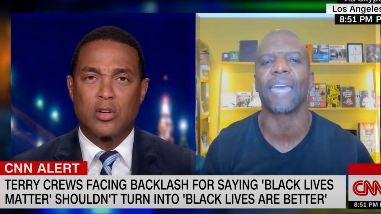 CNN's Lemon lectures Terry Crews over BLM agenda, suggests not about equality of black lives