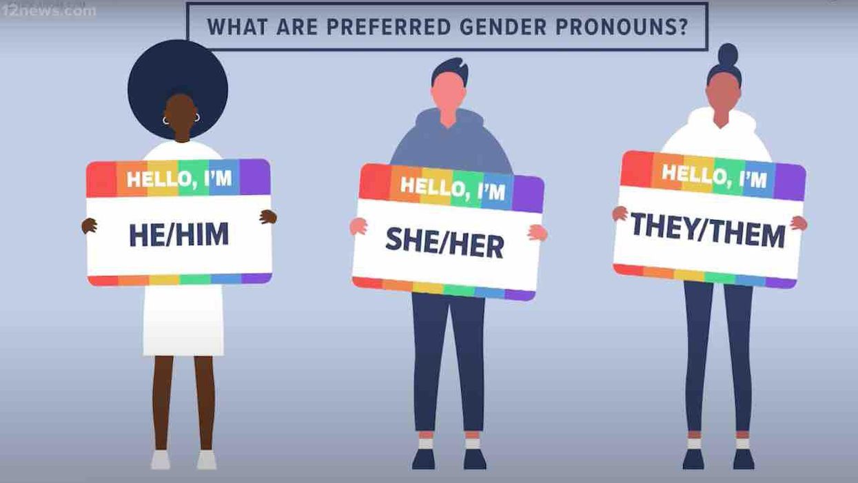 College threatens 'action could be taken' against students who fail to use others' preferred pronouns — and one detractor calls policy 'nuts'