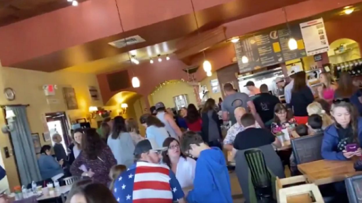 Colorado suspends license of restaurant that reopened to packed crowds in defiance of lockdown
