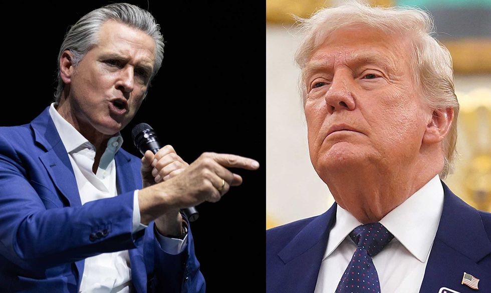 'Come after me': Gavin Newsom challenges Trump after claiming DOJ is investigating his wife