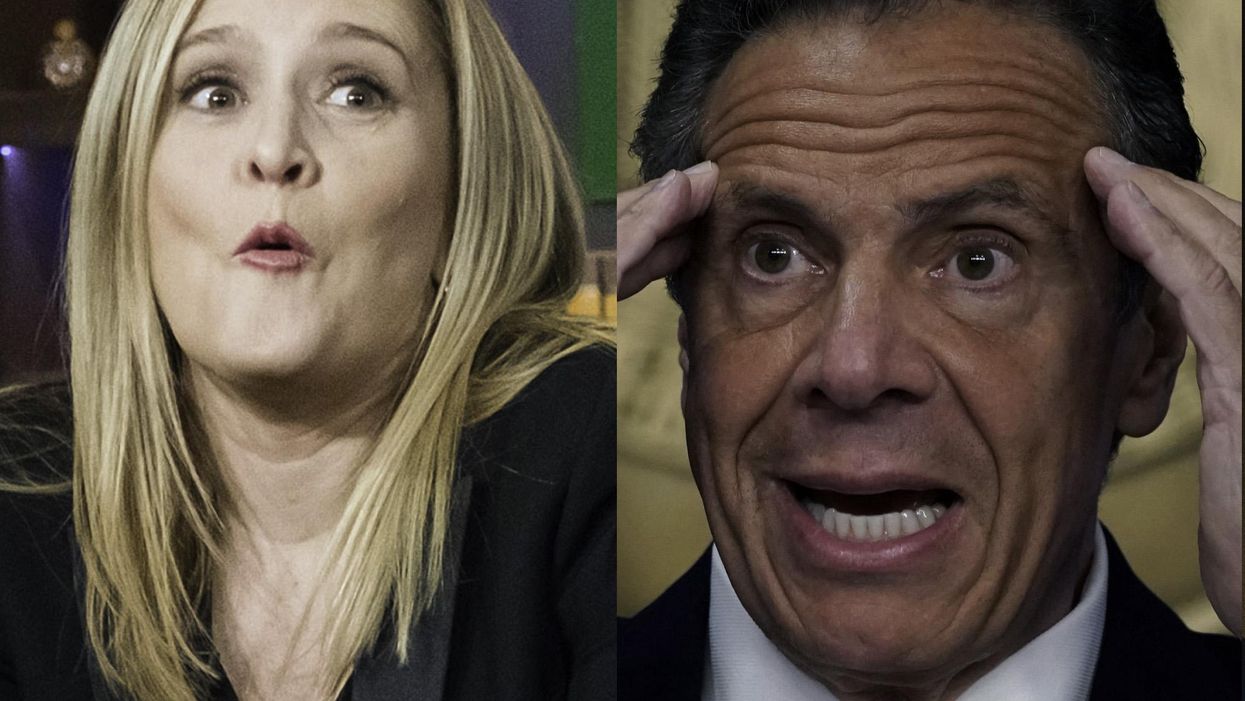 Comedian Samantha Bee admits covering up for Andrew Cuomo because her liberal audience saw him as a 'dad' and a 'hero'