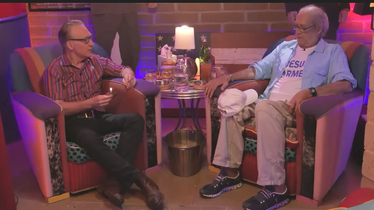 Comedy legend Chevy Chase takes a swipe at 'Republican asses' — but Bill Maher isn't having it