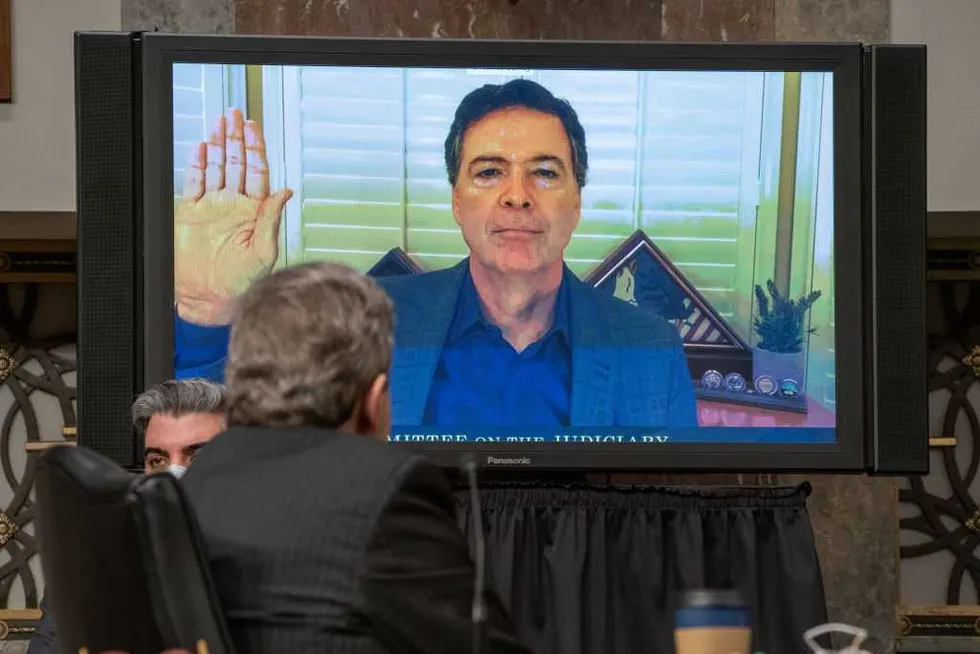 Comey pleads not guilty