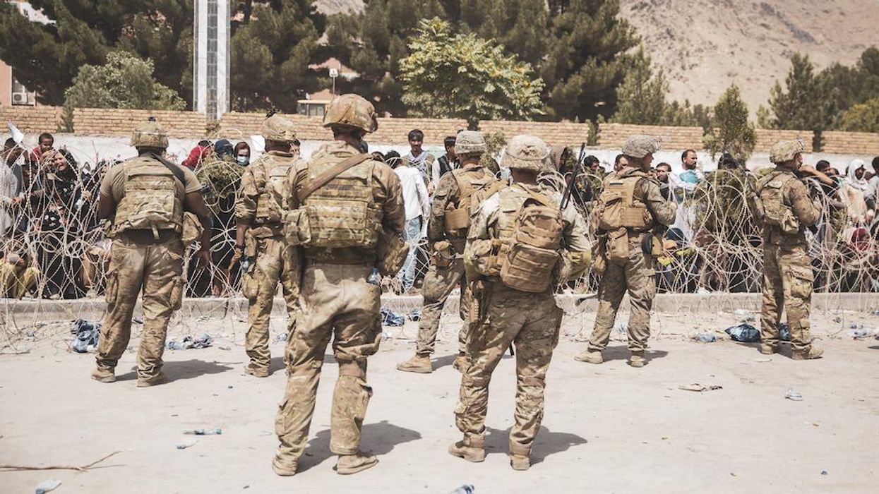Commanders reportedly ordered Marines to clean up anti-Taliban graffiti before leaving Kabul airport: 'F*** ISIS + Taliban'