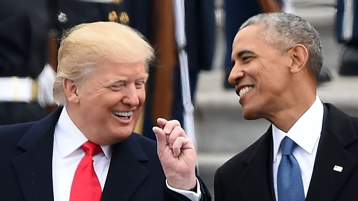 Commentary: President Trump should pardon Barack Obama