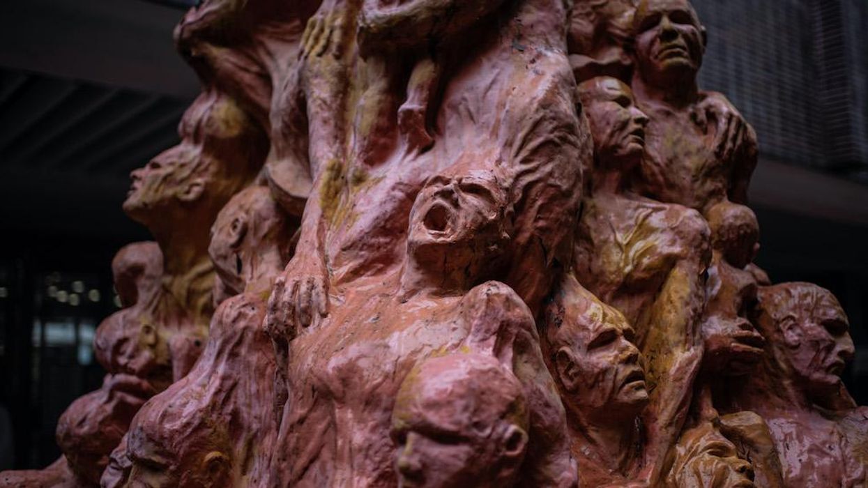 Commies demolish and disappear Tiananmen Square statue in attempt to erase history