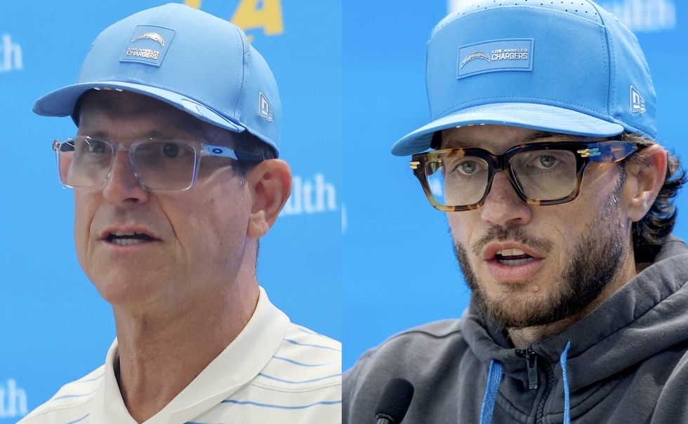 Company pushing 'post-binary' athletes gets support from LA Chargers coaches at pro-women's sports event