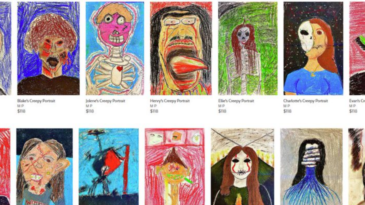 'Completely insane': Teacher accused of selling young students' art for over $100 each after kids discover his website